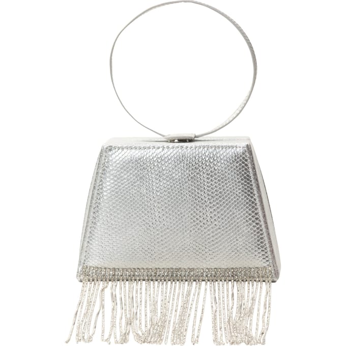 Faina Clutch/avondtasje Dames zilver