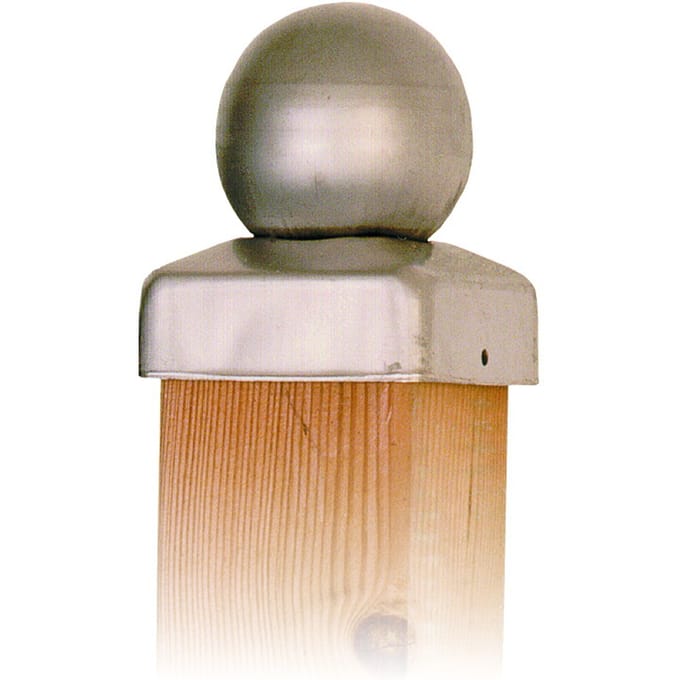 Intergard Paalornament bol RVS 71x71mm