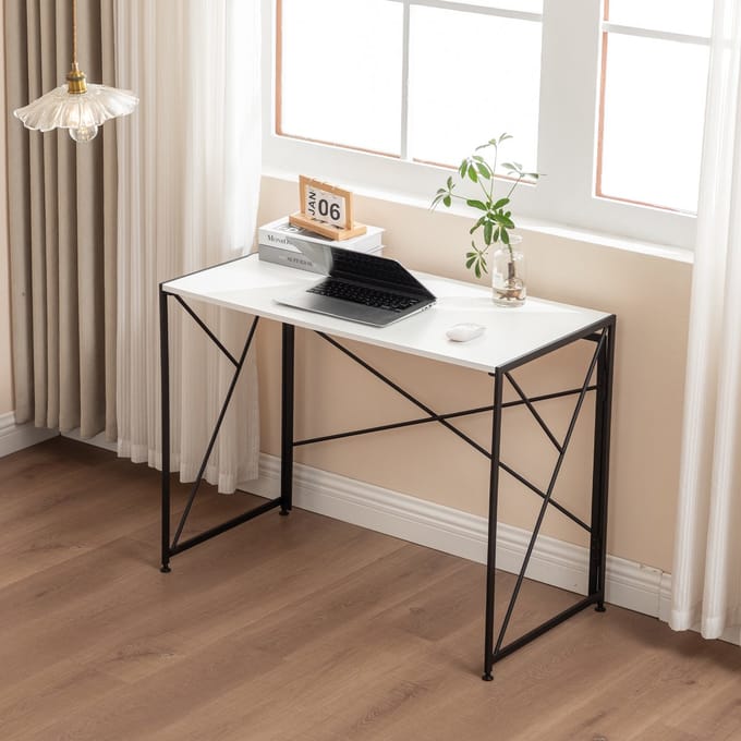 Bureaus - Wit Computer Bureau - Compact, Praktisch - MDF - Wit
