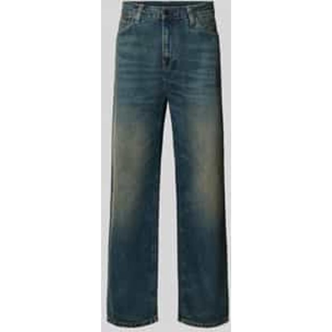 straight fit jeans van puur katoen model 'Aaron'
