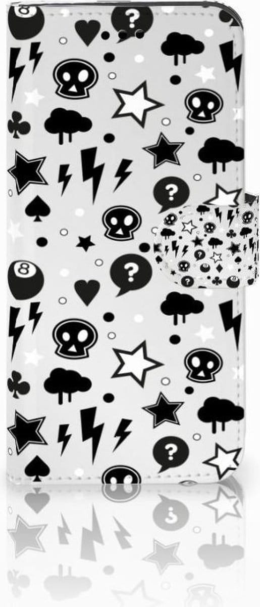 Telefoonhoesje met Naam Huawei P10 Lite Silver Punk