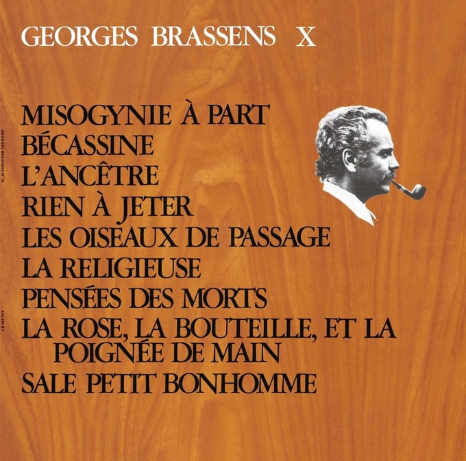Georges Brassens - Georges Brassens X (N°12) ... Misogynie A Part (LP)