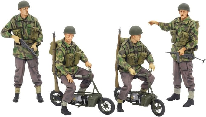 Militaire Figuren Set - Soldaten Modellen - Modelbouw Projecten - Gedetailleerd Ontwerp - 1:35 Schaal