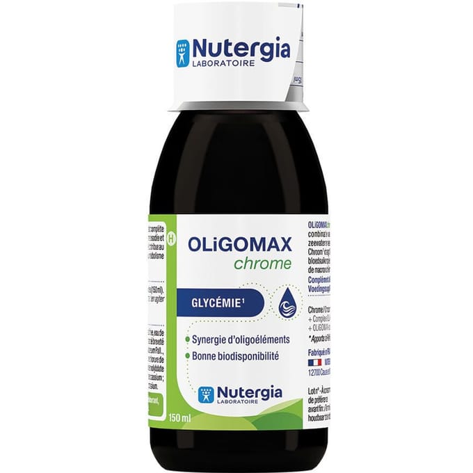 Nutergia Oligomax Chroom 150 Oplossing