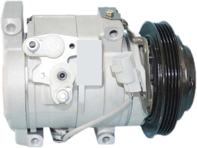 Airco Compressor - Auto Airco - Koeling Verbeteren - Hoge Stabiliteit - 4 Groeven - Zilverkleurig