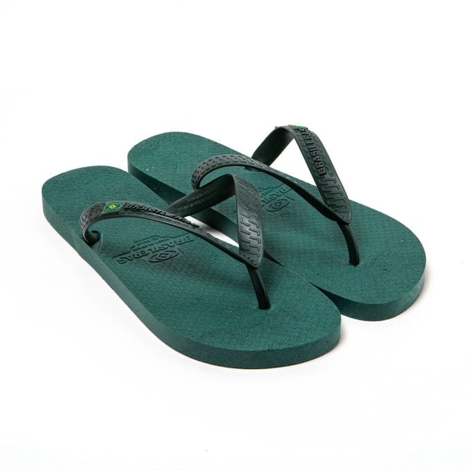 BRASILERAS Slippers Heren-groente -41-42
