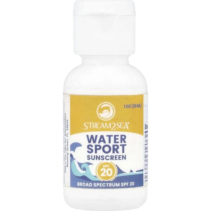 Stream2Sea, Sunscreen, Sports, Spf 20, 30Ml(1Fl Oz) yellow