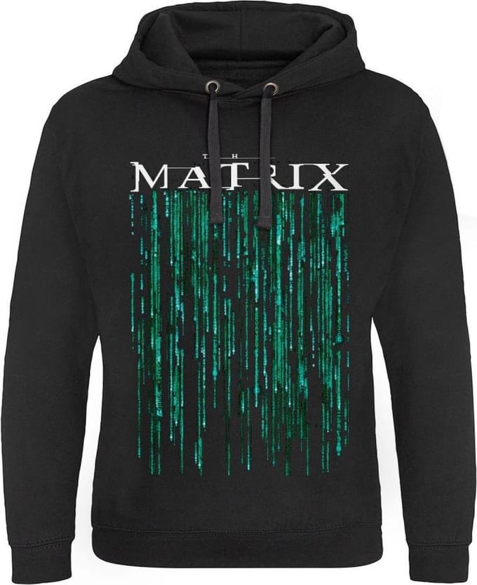 The Matrix Hoodie/trui -S- The Matrix Zwart