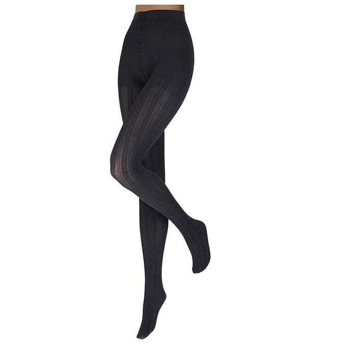Morethansocks - Dames Panty - Kabelstructuur - Maat S t/m XXL - Panty's - Kousenbroek dames - Hoge kwaliteit panty