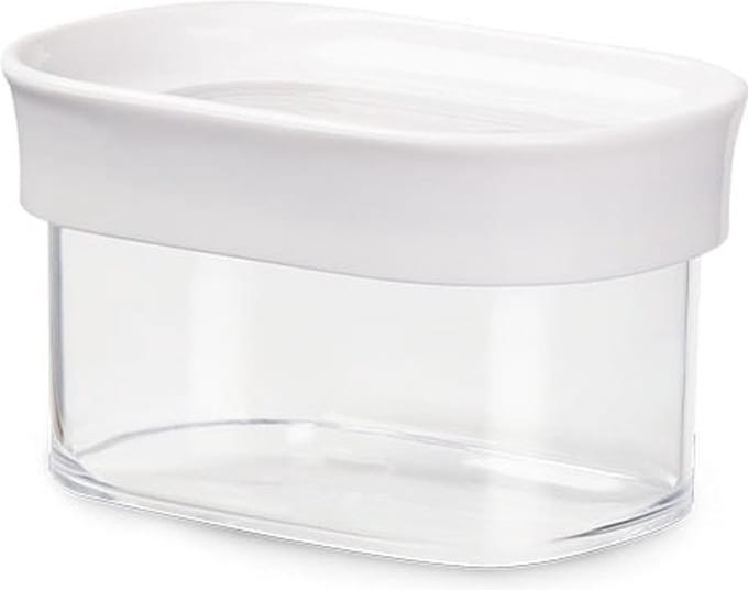 EMSA Optima Rechthoekig Container 0,18 l Transparant, Wit 1 stuk(s)