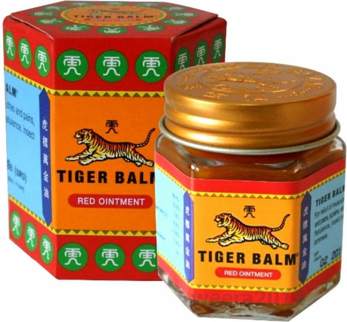Tijgerbalsem - Tiger Balm - Rood - 3 x 30 gram