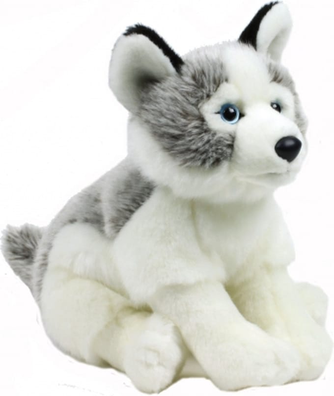 WNF Husky - Knuffel - 23 cm  - 9"