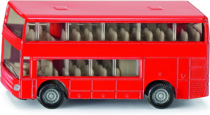 Siku Dubbeldekker bus - rood - speelgoed - modelauto