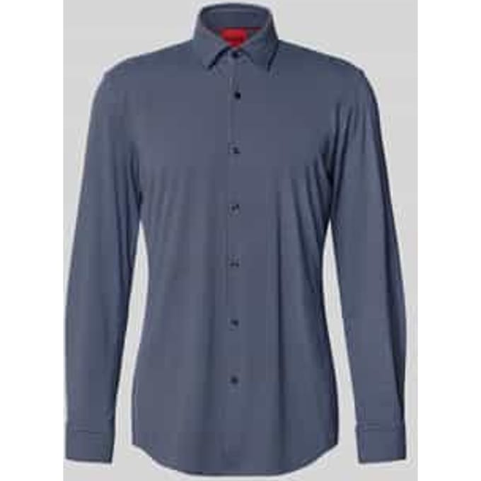 slim fit zakelijk overhemd met kentkraag model 'KENNO'