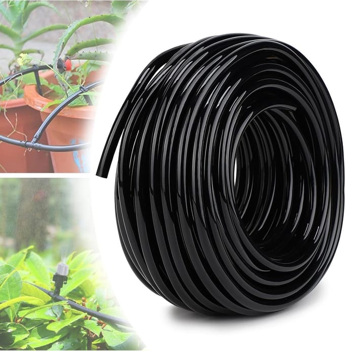 Druppelslang 20 Meter - Micro Irrigatieslang voor Tuin en Moestuin