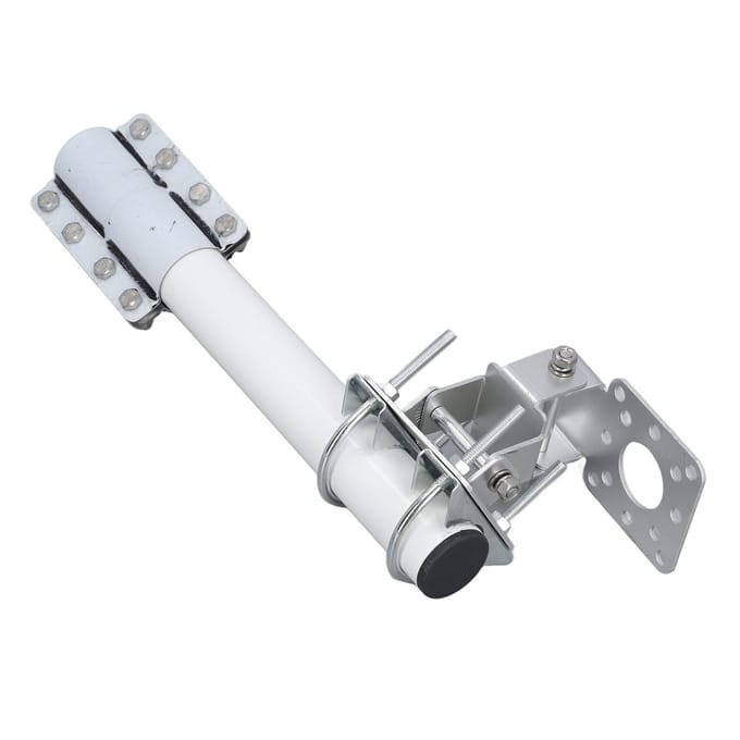 Heavy Duty Draaibaar Montagekit Dakmontage Paalkit voor Starlink Internetkit Satelliet voor Starlink white
