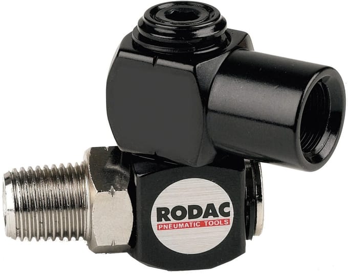RODAC RA8640N - Luchtaansluiting Draaibaar - 1/4