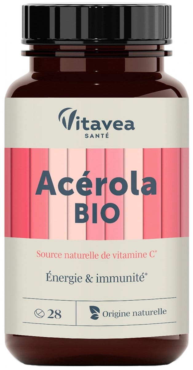 Vitavea Acerola Energie & Immuniteit Bio 28 Tabletten