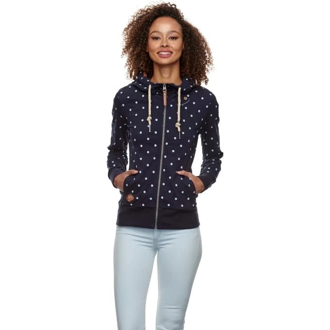 Dames Hoodie Ragwear Paya Dots