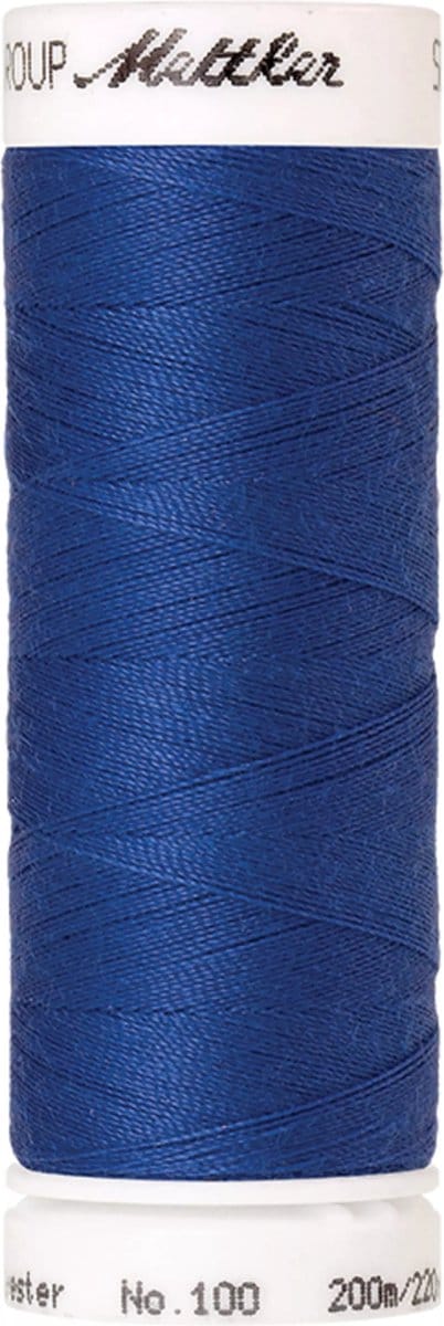 Amann Mettler Seralon Naaigaren – Cobalt Blue (0815) – 200 m – No. 100 – 100% Polyester – Per Stuk
