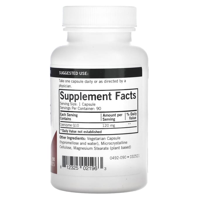 Kirkman Labs, Co-enzym Q10, 120 mg, 90 capsules