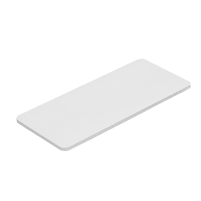Stansmachine Snijpads Mini Standaard Polycarbonaat Kunststof Platen voor Embossing Ambacht 2 Stuks white