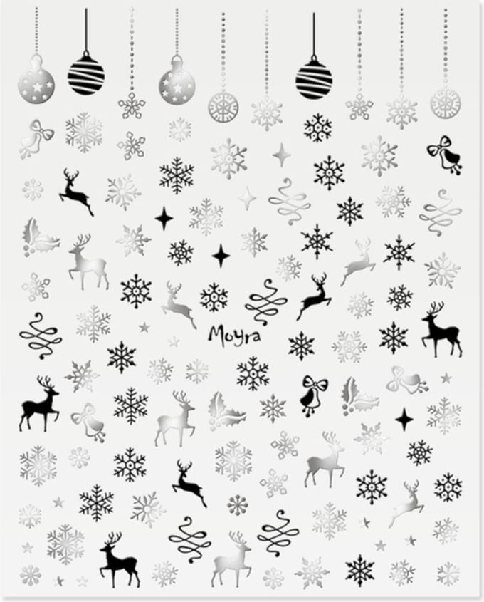 Moyra Matrica Nail Sticker No.22