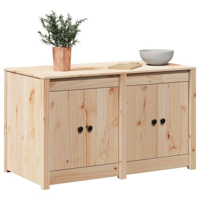 vidaXL - Keuken - Kast - met - plank - MEPPEL - Bruin - Eiken - 106 - x - 55 - x - 64 - cm