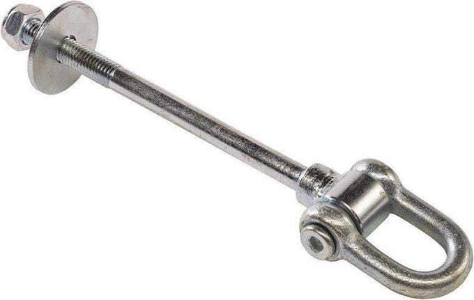 Schommelhaak Model D 160mm met Harpsluiting