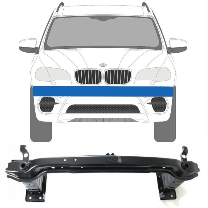 Versterking voorbumper / balk voor BMW X5 E70 2006-2013