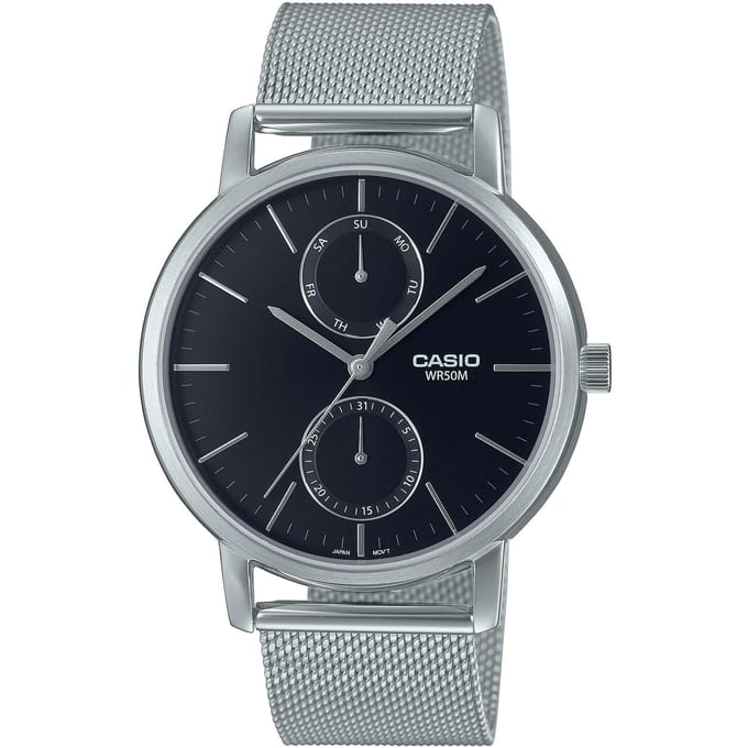 Casio Casio Collection MTP-B310M-1AVEF Horloge - Staal - Zilverkleurig - Ø 40 mm