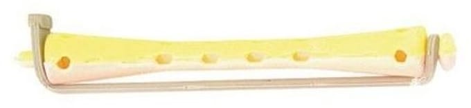 Sibel Permanentkruller Lang 12st Geel Rose 7mm