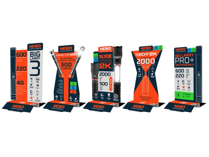Nebo universeel display