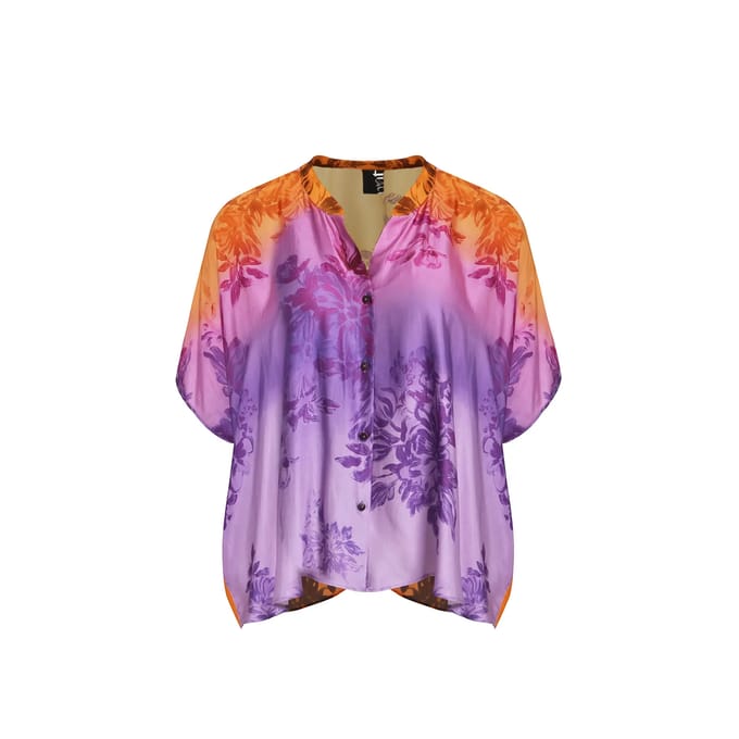Dames bloemen blouse in viscose Mat Fashion