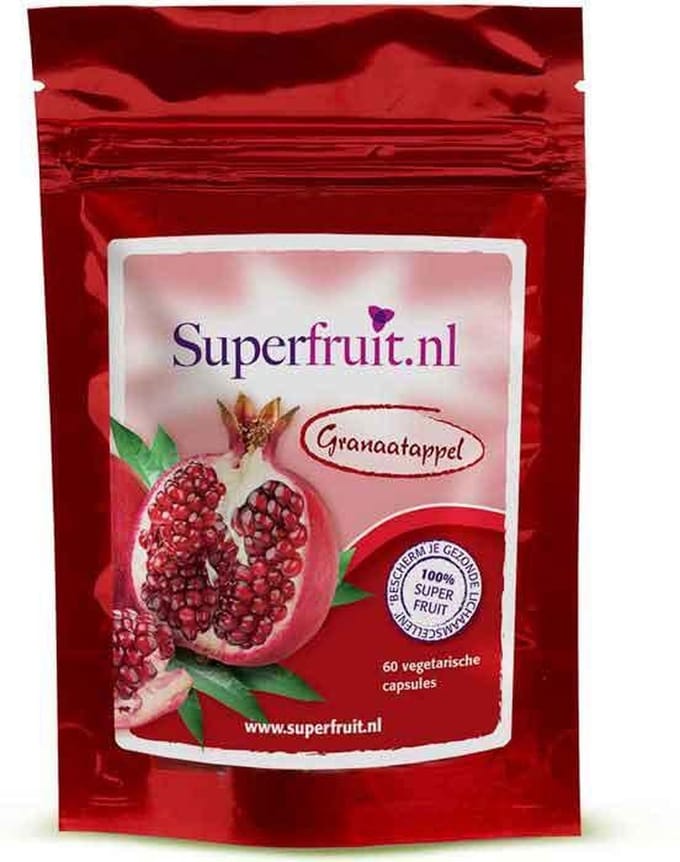 Healthy Vitamins Granaatappel Extract - 60 Vegan Capsules