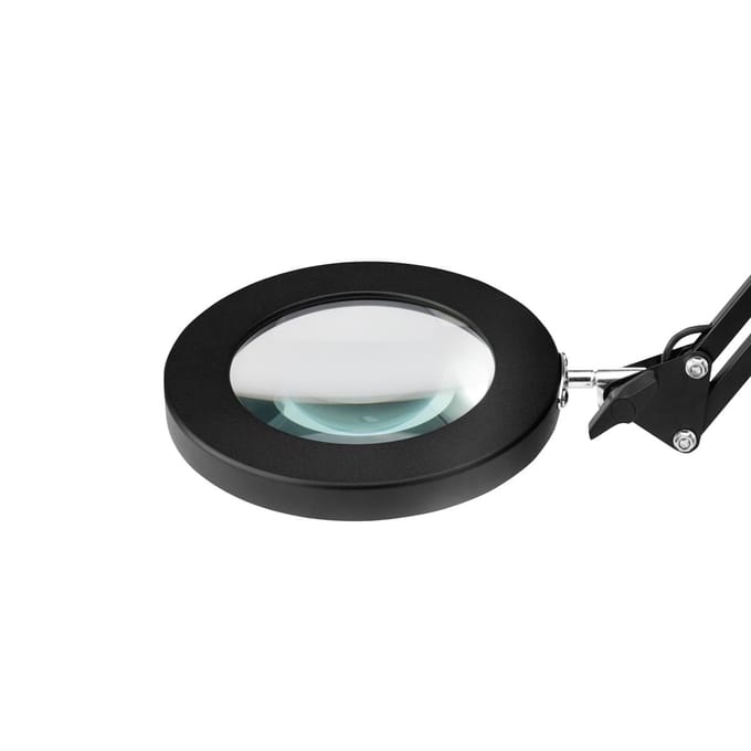 Zwart LED - tafel TOP LOUPELAMP — GLOW 308 USB — Lamp