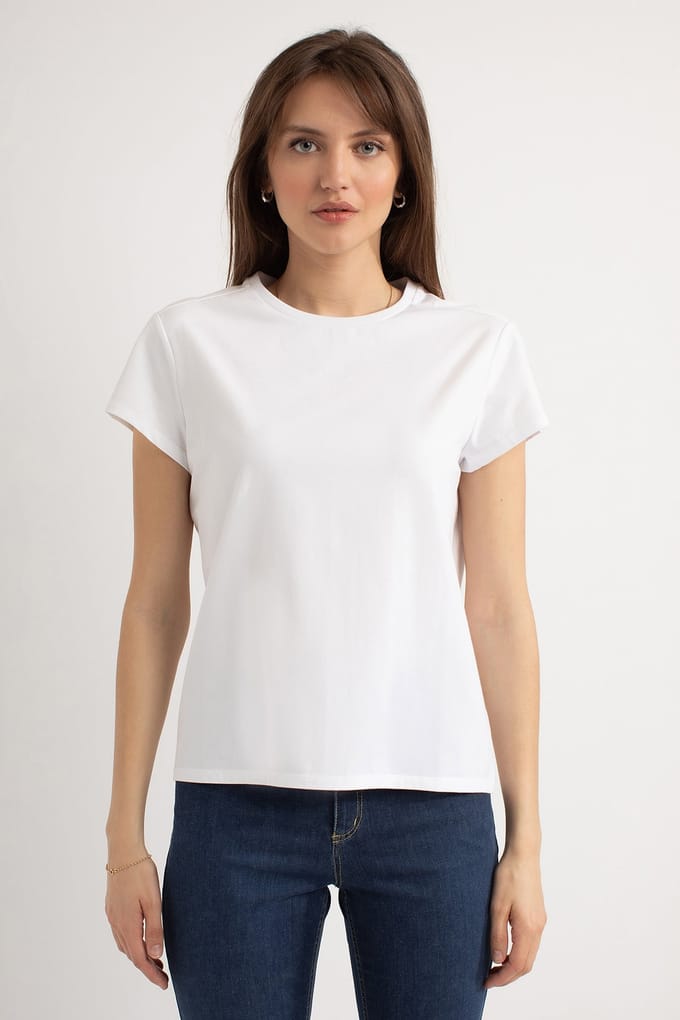 Josephine & Co Harper Ss T-shirt White Taglia: M | Maglie Sportivi Outlet | Donna | Bianco