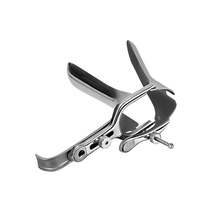 Roestvrijstalen speculum voor doktersspelletjes