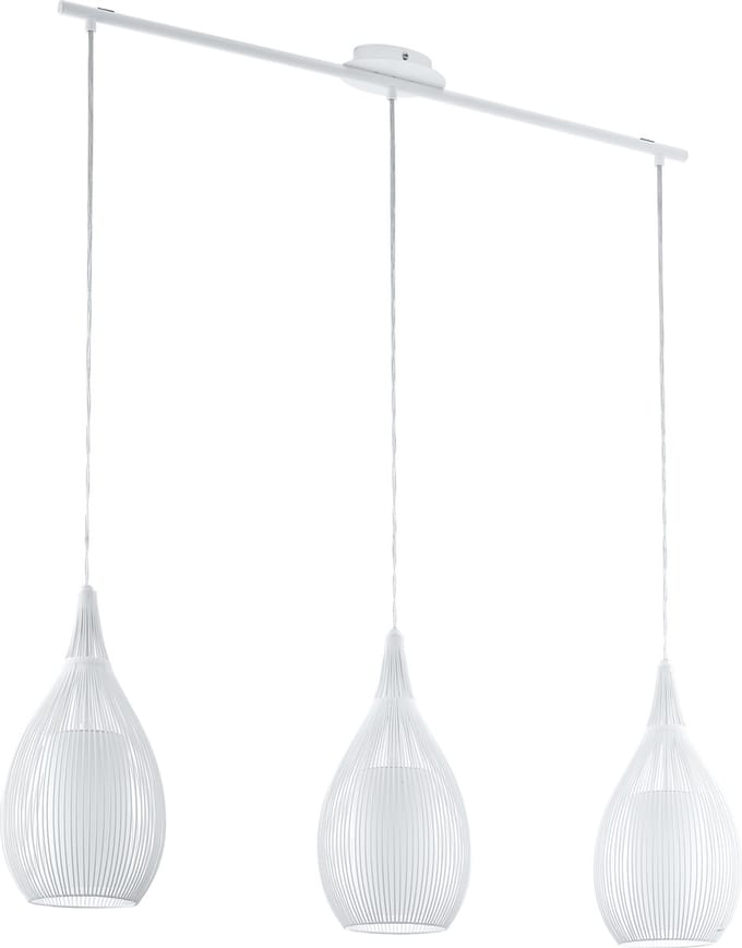EGLO Razoni - Hanglamp - 3 Lichts - Lengte 990mm. - Wit