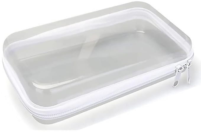Dailygoods- Cosmeticatas Transparant - Organizer Keuken - Organizer Make Up - Organizer Tas - Draagbaar - Hard Kunststof