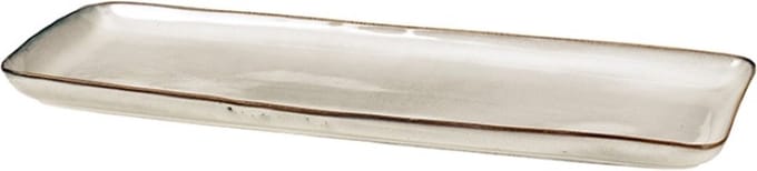 Broste Copenhagen Nordic Sand Plate square 12.5x35cm