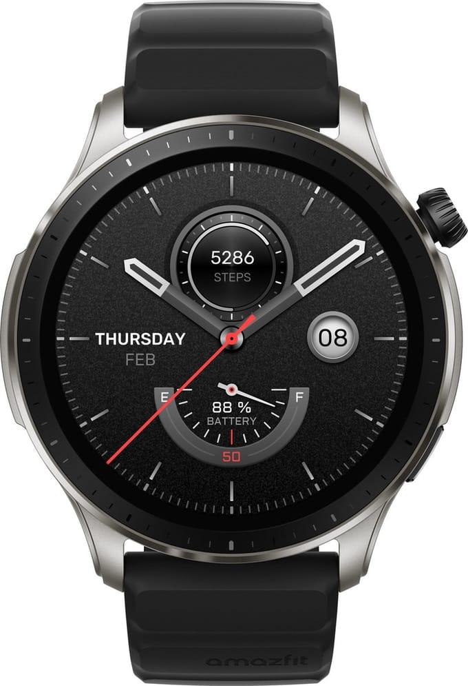 Amazfit GTR 4 - Smartwatch - 46 mm - Zwart