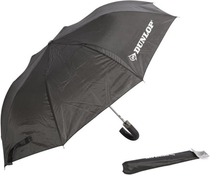 Dunlop Opvouwbare Paraplu | Ø52,5 cm | Zwart