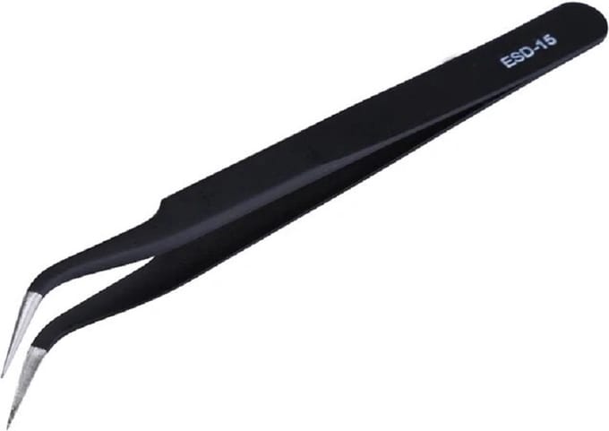 mobtsupply.com Antistatisch Reparatie Pincet Gebogen Punt