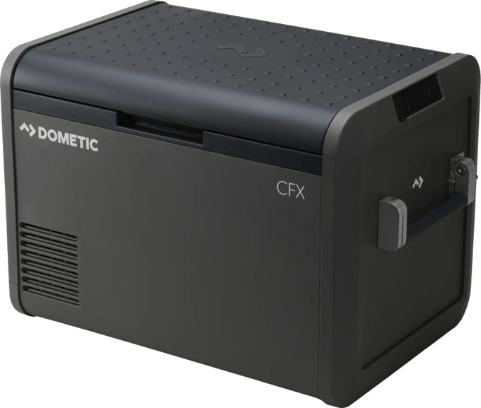 Dometic - CFX5 55IM - compressor koelbox met ijs blokjes maker - 55 liter - 12/24/230v - grijs - zwart