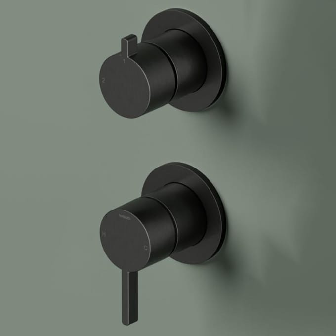 Hotbath Ace Thermostatische Badmengkraan - Chroom