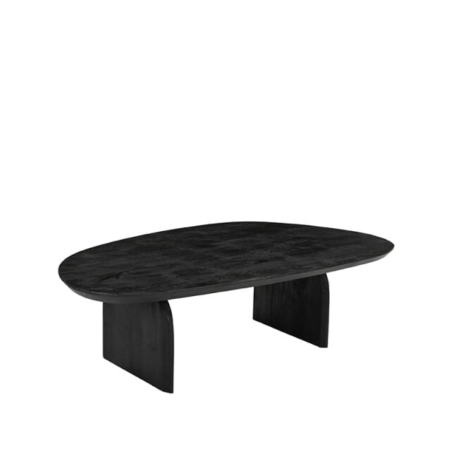 LABEL51 Cooper Salontafel - Zwart - Hout - 135 cm
