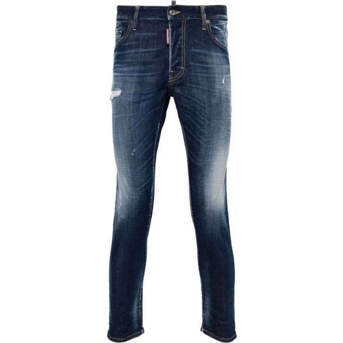 Dsquared2 Donkerblauwe Skater Jeans