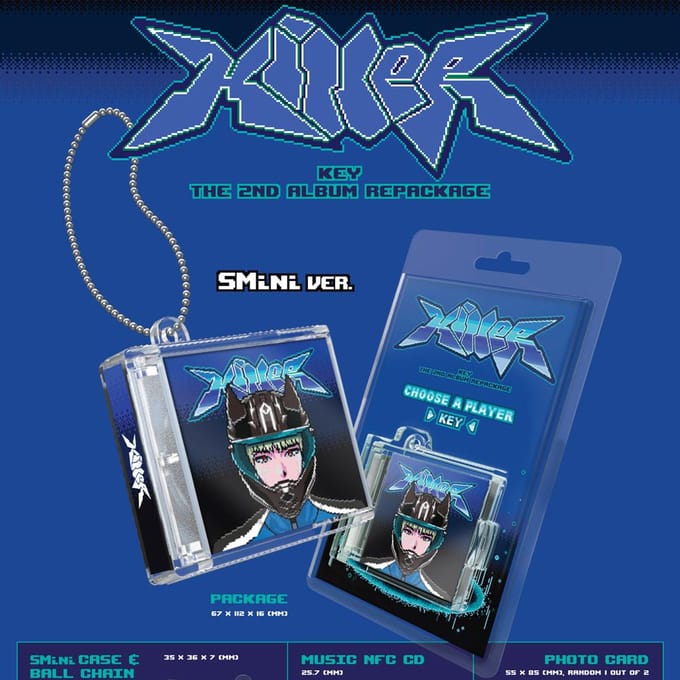 Sleutel (SHINee) - Killer (SMini-versie.) (Slim album) SMini Ver. blue