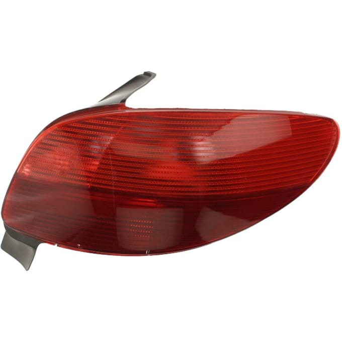 Achterlichtglas rechts Peugeot 206 Hatchback (2a/c). Model: 1998-08 - 2012-12